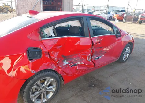 2019 Chevrolet Cruze Lt from USA, damaged, VIN 1G1BE5SM1K7122831